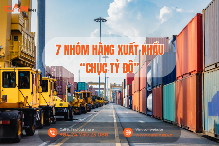 7 nhóm hàng xuất khẩu “chục tỷ đô”